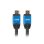 Cable HDMI Lanberg CA-HDMI-20CU-0010-BL 1 m HDMI 2.0 18 Gbit/s Negro