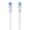 Cable de red AISENS A135-0823 RJ45 Cat.6 UTP AWG26 CCA 4m Blanco 1000Mbps