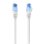 Cable de red AISENS A135-0823 RJ45 Cat.6 UTP AWG26 CCA 4m Blanco 1000Mbps