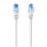 Cable de red AISENS A135-0823 RJ45 Cat.6 UTP AWG26 CCA 4m Blanco 1000Mbps