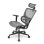 Silla Sharkoon OfficePal C30M Gris Asiento y Respaldo de Malla Ergonomía Ajustable