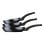Sartén Monix Martín Berasategui M811200 Pack 3 Aluminio Forjado Antiadherente Ø18/22/26 cm