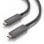 Cabo USB-C AISENS AOC A157-0883 15m 10Gbps 4K@60Hz 3A 60W Preto