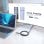 Cabo USB-C AISENS AOC A157-0883 15m 10Gbps 4K@60Hz 3A 60W Preto