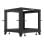 Rack independiente Lanberg OR01-6109-B 9U 600kg rieles ruedas negro 21kg