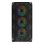 Caja Micro ATX Sharkoon MK3 RGB Cristal Templado 4 Ventiladores USB-C Negra