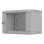 Bastidor de pared Lanberg WF03-5306-10S 6U 60kg Bloqueo teclado Rieles rack Gris
