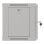 Bastidor de pared Lanberg WF03-5306-10S 6U 60kg Bloqueo teclado Rieles rack Gris
