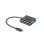 Adapter Lanberg AD-UC-VG-01 Full HD 1920x1200 Schwarz ABS Gehäuse Adapter Lanberg AD-UC-VG-01 Full HD 1920x1200 Schwarz ABS Gehäuse