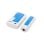 Comprobador de cables Lanberg NT-0401 RJ-11 RJ-12 RJ-45 250m Azul Blanco 9V