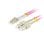 Câble Fibre Optique Lanberg FO-LUSU-MD41-0010-VT LC/SC 1 m OM4 Duplex