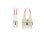 Câble Fibre Optique Lanberg FO-LUSU-MD41-0010-VT LC/SC 1 m OM4 Duplex