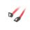 Cable Lanberg CA-SASA-13CU-0050-R 0,5m SATA III 7-pin Hembra/Hembra Rojo