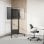 Soporte de suelo AISENS PRO contrapeso ruedas TV 60-100" 90kg altura ajustable negro