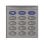 Teclado Mobotix Mx-A-KEYC-d compatible T26B S16B S26B Gris resistente al clima