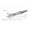 Cable LAN Gembird CAT5e FTP 305m F/UTP Exterior Relleno Gel Blindado Negro