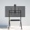 Soporte de Suelo TooQ FS20208M-B 55-100" Acero Ruedas Bloqueo VESA 200x200~900x600 120kg Negro