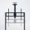 Soporte de Suelo TooQ FS20208M-B 55-100" Acero Ruedas Bloqueo VESA 200x200~900x600 120kg Negro
