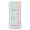 Boîtier PC Sharkoon AK5M RGB blanc avec panneau en maille de verre et 4 ventilateurs PWM, ATX, USB-C