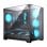 Gabinete Hiditec SKY Cristal Templado Triple 7 Ventiladores RGB Argb Gabinete