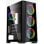 Caja Hiditec MH12 Glass E-ATX ARGB 4 Ventiladores Cristal Templado USB-C Negra