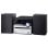 Minicadena Trevi HCX 10F6 20W Negro Plata DAB/DAB+ FM Sintonizador Digital LCD