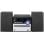 Minicadena Trevi HCX 10F6 20W Negro Plata DAB/DAB+ FM Sintonizador Digital LCD
