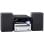 Minicadena Trevi HCX 10F6 20W Negro Plata DAB/DAB+ FM Sintonizador Digital LCD