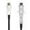 Cable HDMI AISENS A148-0510 2.0 AOC 15m Desmontable 4K@60Hz Fibra Óptica Cobre Negro