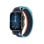 Trevi T-FIT 430 A Bluetooth 47mm AMOLED Grau mit blauer und oranger Armband IP68 SpO2 Puls Schlafmonitor SOS