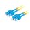 Cable de fibra óptica Lanberg FO-SUSU-SD11-0020-YE SC a SC 2m G.657.A1 monomodo