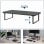 Soporte monitor/portátil Gembird MS-TABLE-03 independiente compacto hasta 20 kg negro