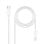 Cable Lightning Nanocable 10.10.0600 50cm USB-C Blanco RoHS Compatible Apple