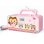 Rádio Cd Muse M-29 Para Criança Rosa Com Microfone
