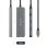 Hub AISENS 4 puertos 10Gbps USB 3.2 Gen2 modelo A109-0764 Gris ultra compacto