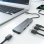 Hub AISENS 4 puertos 10Gbps USB 3.2 Gen2 modelo A109-0764 Gris ultra compacto