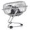 Mini Ventoinha de Sobremesa USB Orbegozo PW 1025 8W 10cm Ultra Silenciosa Hélices Metálicas