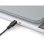 Báscula de cocina Laica KS1320 5kg 1g Recargable Vidrio templado LCD USB Plata