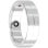 Anillo Inteligente Maxcom MR100 Plata Monitorización Salud, Notificaciones, IP68, 4-6 días batería