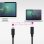 Cable USB-C Nanocable 10.01.4501-L150 1.5m 3.2 Gen2x2 20Gbps 100W/5A Macho-Hembra Negro