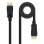 Cavo DisplayPort Nanocable 1.4 DP/M-DP/M 0,5m Nero con Video 8K e Audio Multicanale