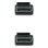 Cavo DisplayPort Nanocable 1.4 DP/M-DP/M 0,5m Nero con Video 8K e Audio Multicanale