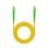 Cable de Fibra Óptica Nanocable 10.20.0002 Monomodo SC/APC-SC/APC Simplex LSZH 2m Amarillo