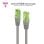 Cable de red Nanocable RJ45 CAT.6 UTP AWG26 CCA 30cm 10Gbps Gris
