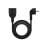 Cable alargador Nanocable 10.22.0610-BK Schuko Macho-Hembra 10m 1.5mm² 4000W Negro