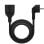 Cable alargador Nanocable 10.22.0610-BK Schuko Macho-Hembra 10m 1.5mm² 4000W Negro