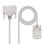 Câble Série Null Modem Nanocable 10.14.0802 DB9 F/DB25 M 1.8M Beige