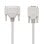 Câble Série Null Modem Nanocable 10.14.0802 DB9 F/DB25 M 1.8M Beige