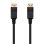 Cable DisplayPort Nanocable 10.15.2300 0.5m 1.2 4K 20 Pines Macho-Macho Negro