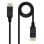 Cable DisplayPort Nanocable 10.15.2300 0.5m 1.2 4K 20 Pines Macho-Macho Negro
